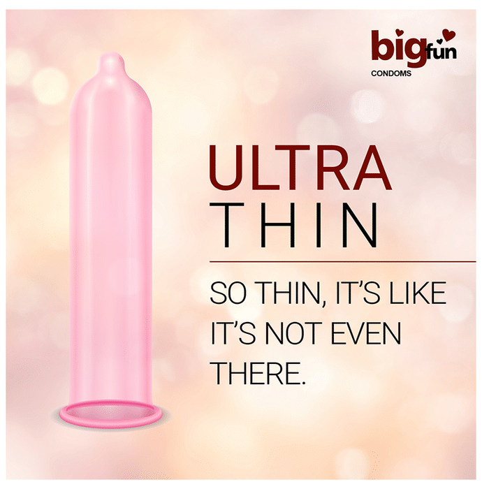 Bigfun Ultra Sensitive Premium Condom Ultra Thin