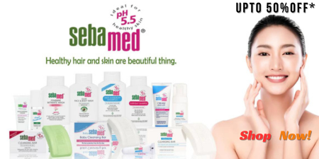 Upto 50% Off on SebaMed Products