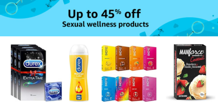 Upto 45% Off on Sexual Wellness